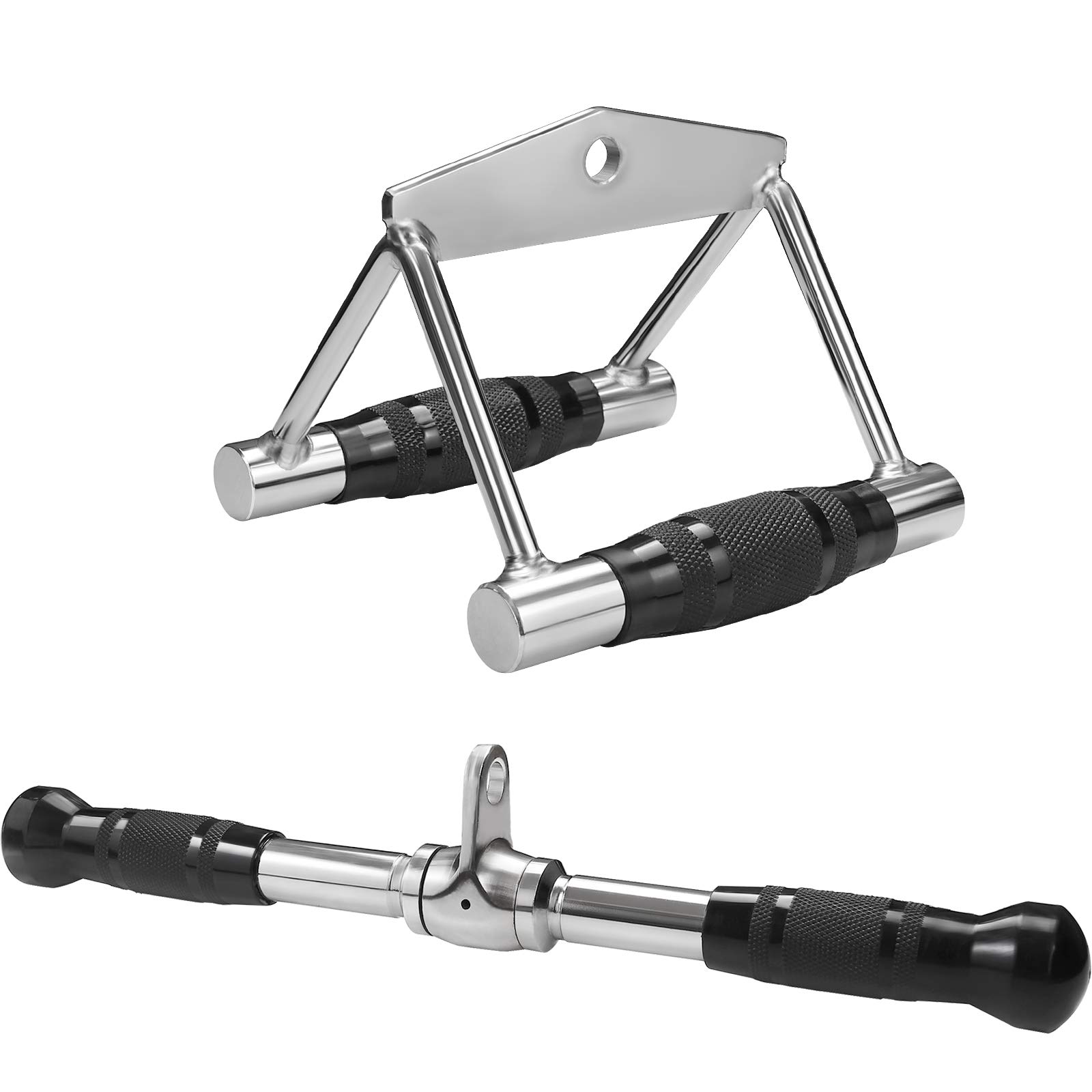 A2ZCARE Cable Machine Accessories for Weight Lifting, LAT Pull Down Attachment, Cable Attachments for Gym