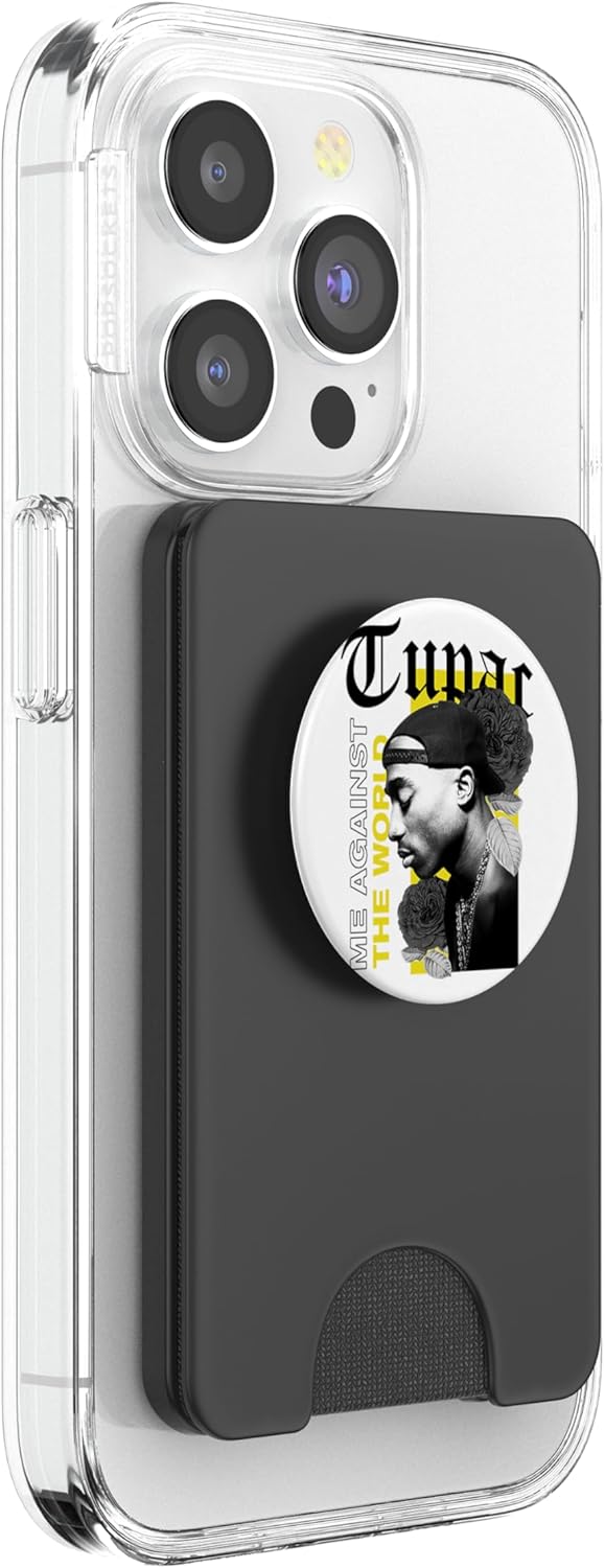 Tupac Me Against The World PopSockets PopWallet for MagSafe