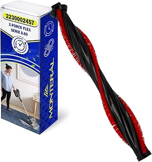 MONTERAL Rollo Cepillo Aspiradora con Código Original SS-2230002457 para Rowenta X-Force Flex 8.60 - Garantía de 10 Años