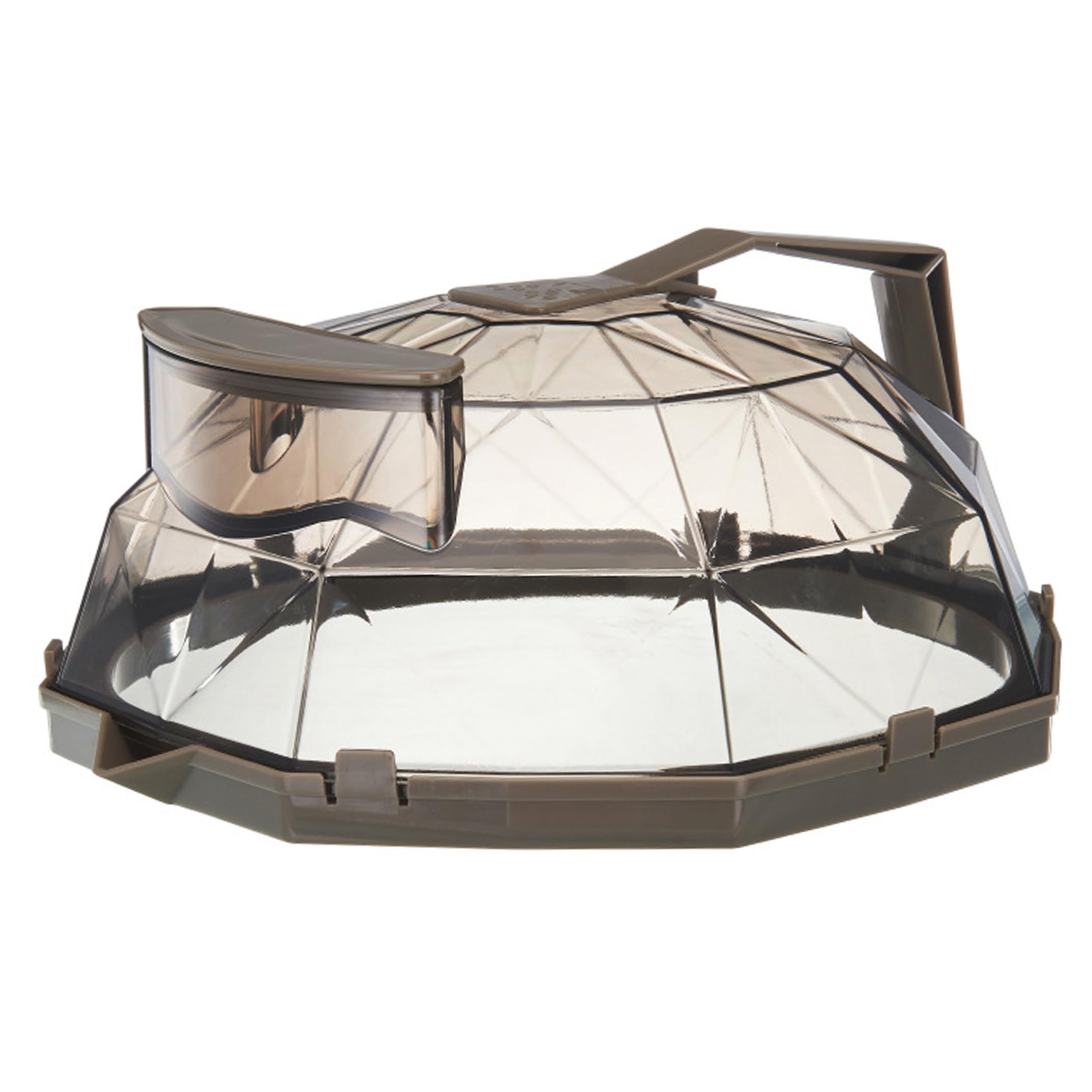 Striegro Microwave Lid, Microwave Splatter Cover With Water Reservoir, Anti-scald Handle Food Cover (coffee).