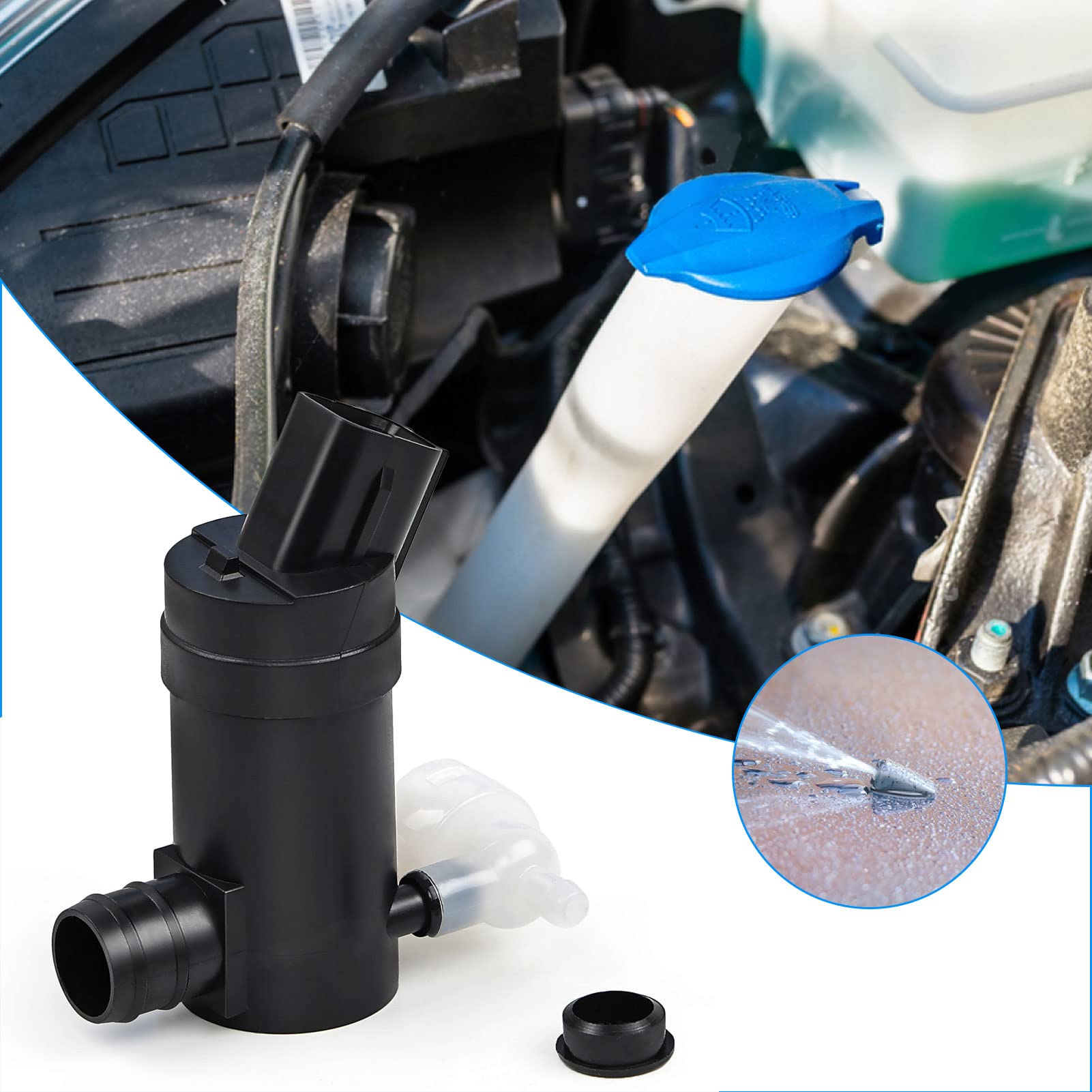 Windshield Washer Pump – Fits 2015-2021 Kia Sorento & Sedona (98510-A9000)