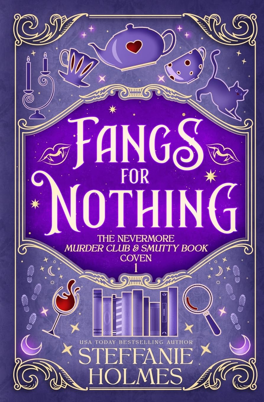 Fangs for Nothing: 1 (The Nevermore Murder Club and Smutty Book Coven)