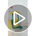 Image of Amazon Brand - Solimo 3-in-1 Garden Penguin Slide Basketball Hoop with Ball & Swing Set for Kids | Medium | Indoor & Outdoor | Safe for Boys & Girls | Age 2-4 Years | Easy Assembly | Multicolor