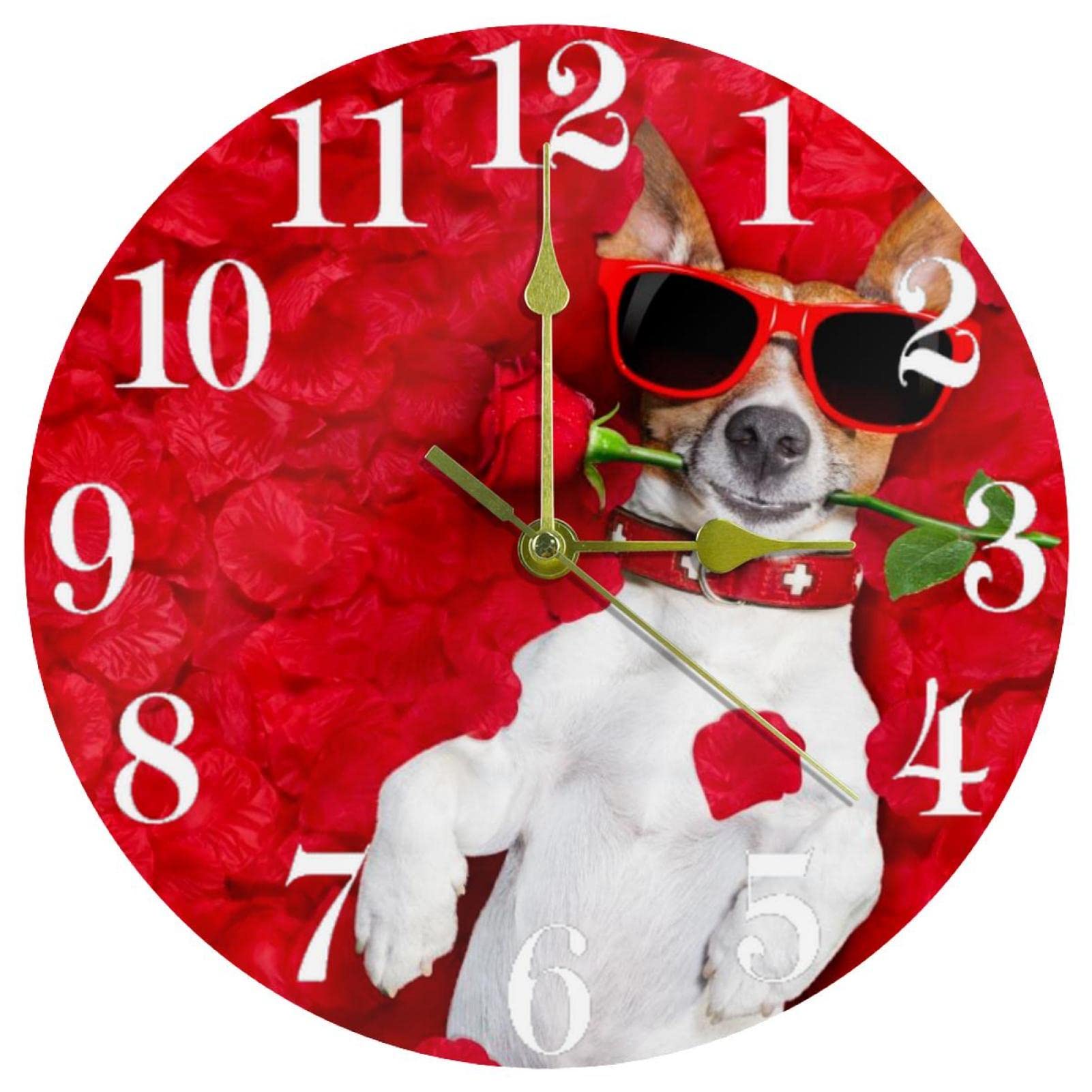 Horloge murale fonctionnant a piles pour maison et ecole