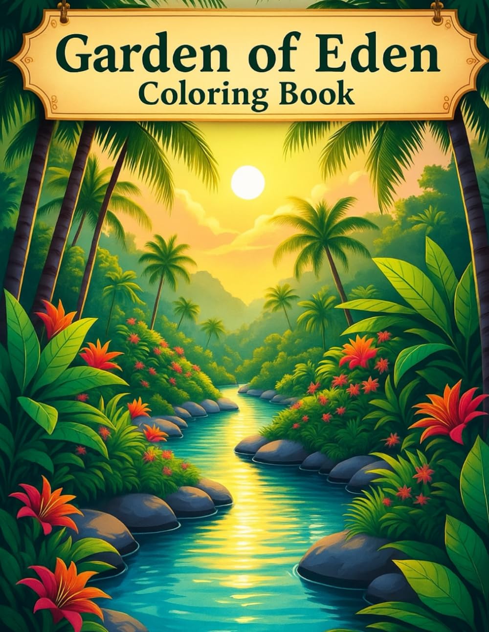 Garden of Eden: Coloring Book