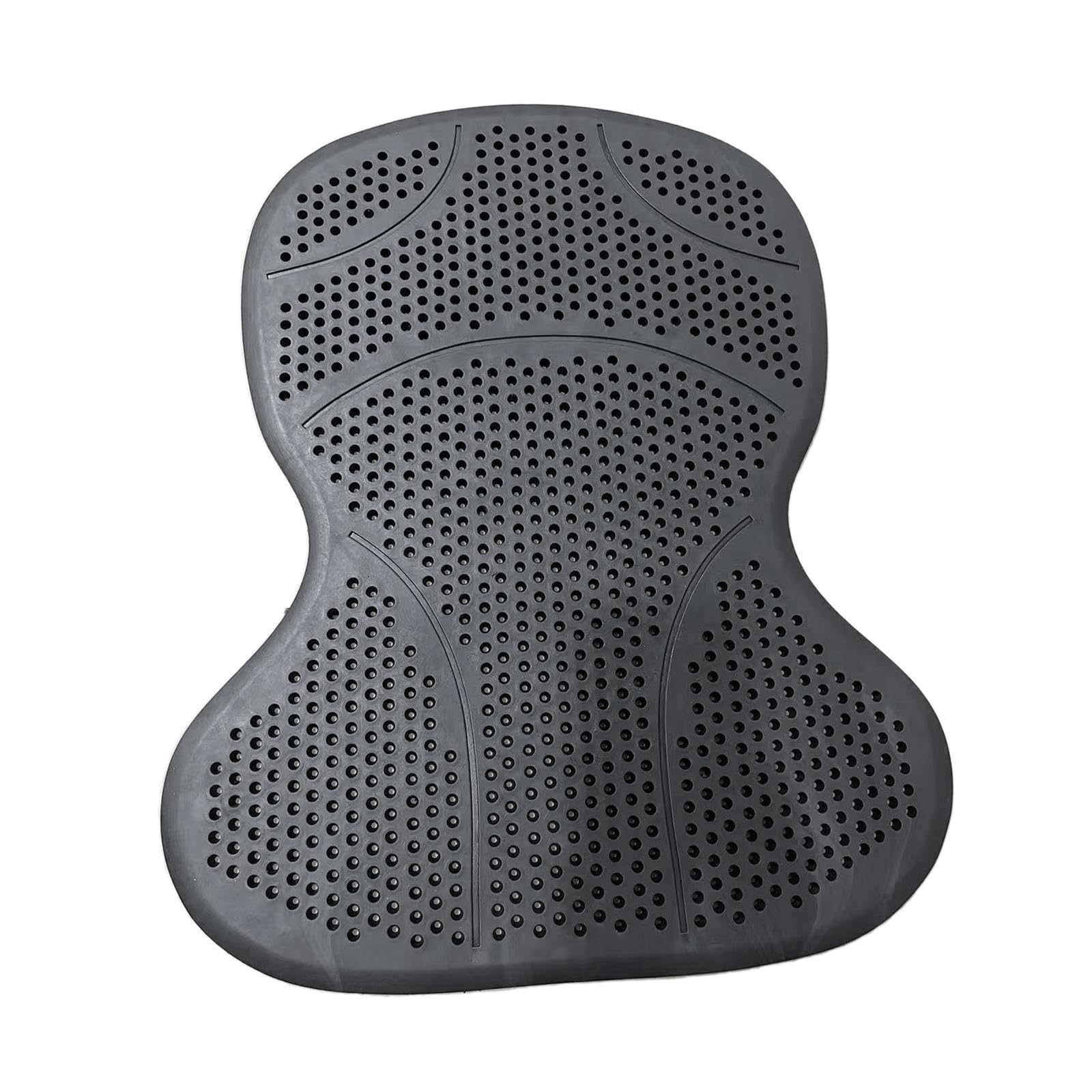 Sottosella in Gel di Silicone per Cavalli: Protezione dagli Urti, Antiscivolo E Versatile per Dressage, Salto Ostacoli E, Nero