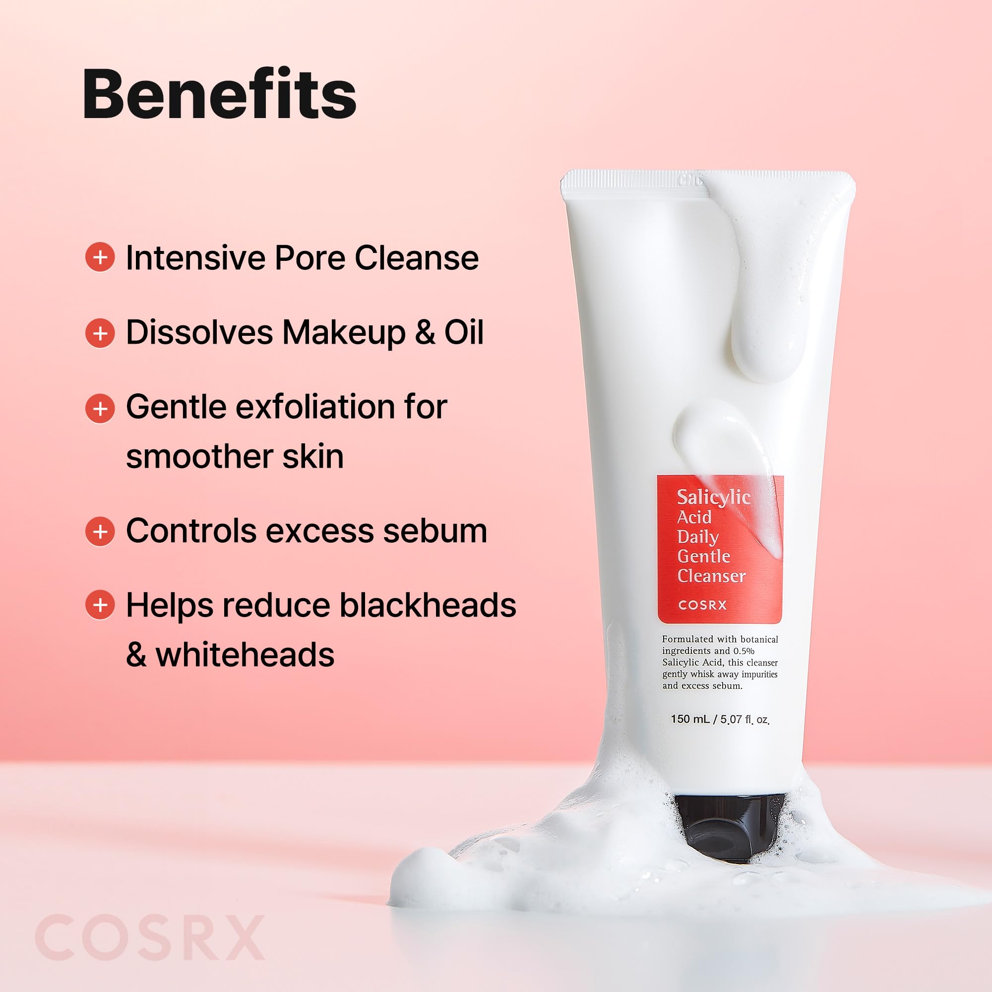 Amazon | COSRX サリチルデイリージェントルクレンザー 150mL | コース