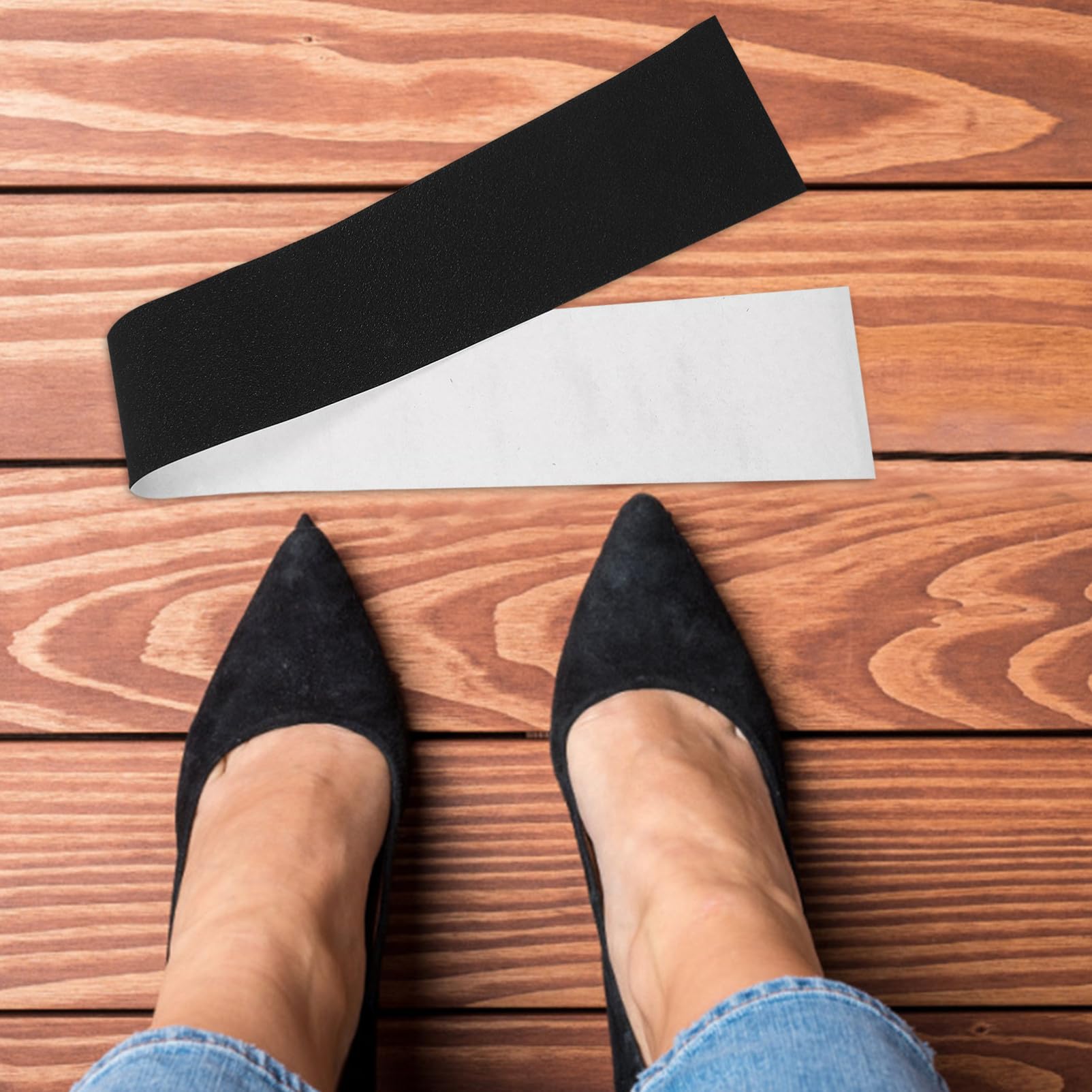 10 Piezas Protector Adhesivo Antideslizante para Tacones Unidades con Diseño Grueso para Reducción de y Recortable para Botas Zapatillas y Zapatos