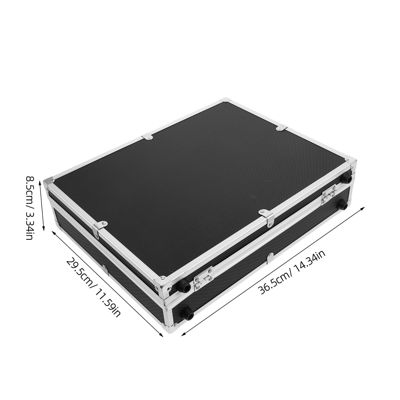 Estuche de Almacenamiento para Micrófonos de Aleación de Aluminio 4-slot