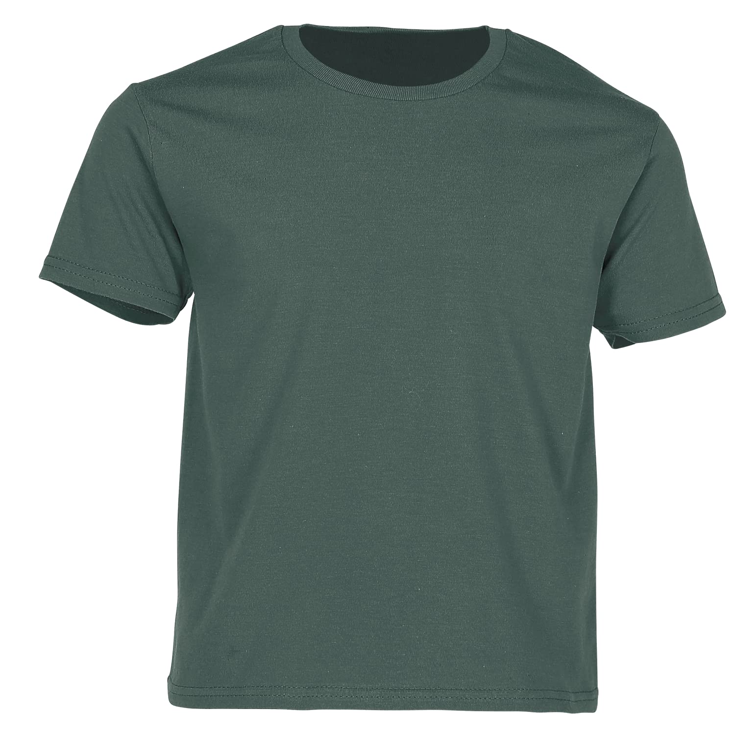Fruit of the Loom Iconic Kids’ T-Shirt, forest green, 152