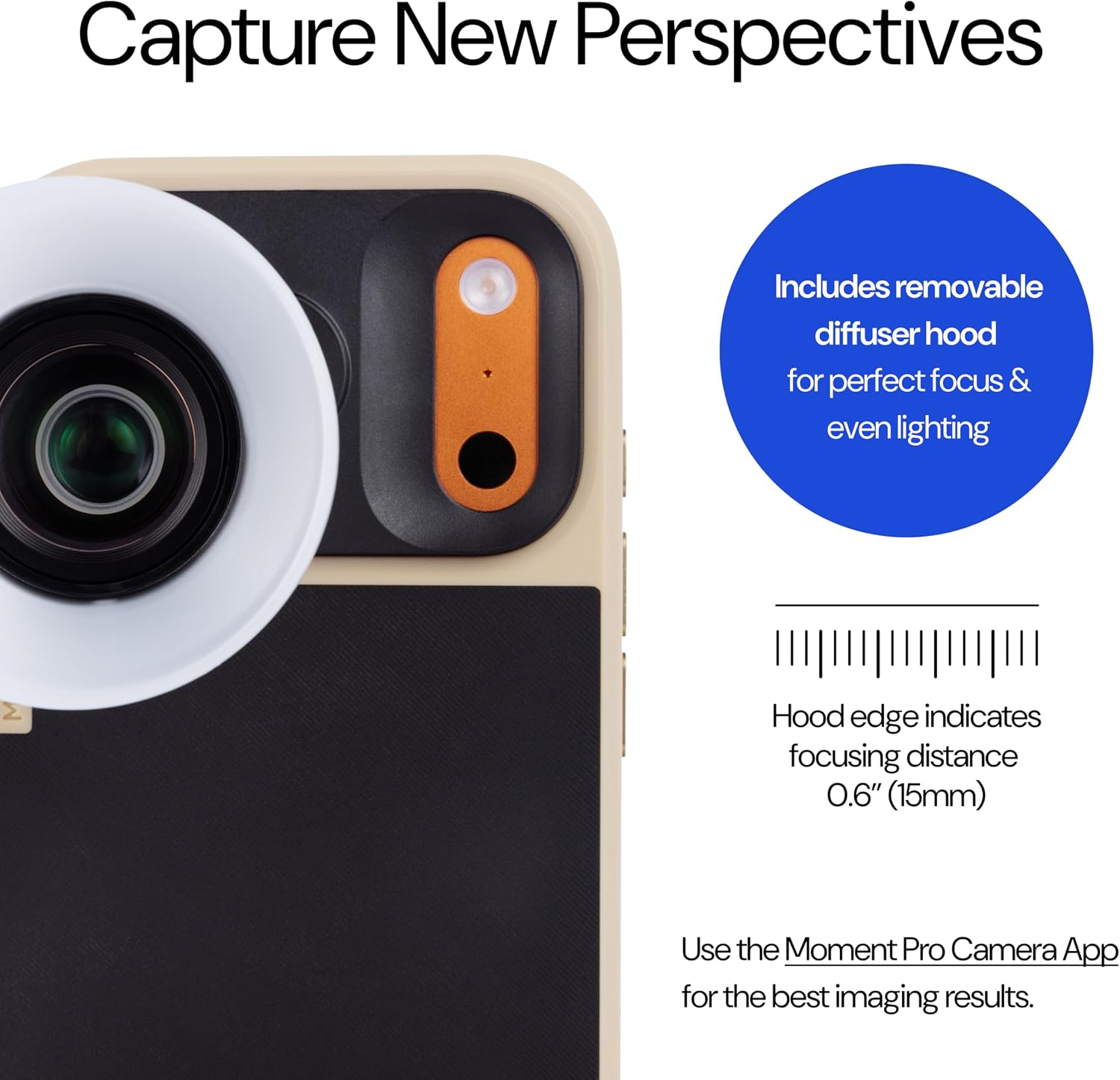 Moment 10x Macro Lens – T-Series & M-Series Mobile Lens for iPhone, Pixel & Galaxy – Capture Extreme Close-Ups (II)