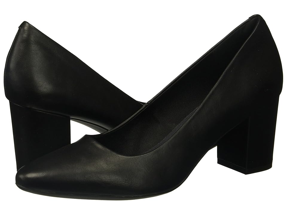 

Rockport Gail Pump (Black Smooth) Women's Shoes