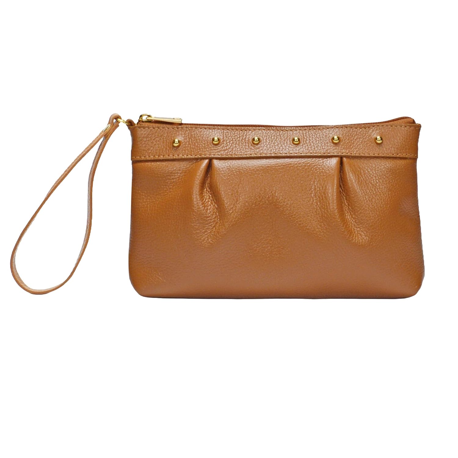 Bolsa Clutch Festa Casamento Carteira de Mão Feminina Porta Celular Couro Legítimo Macio Mole MDXP047