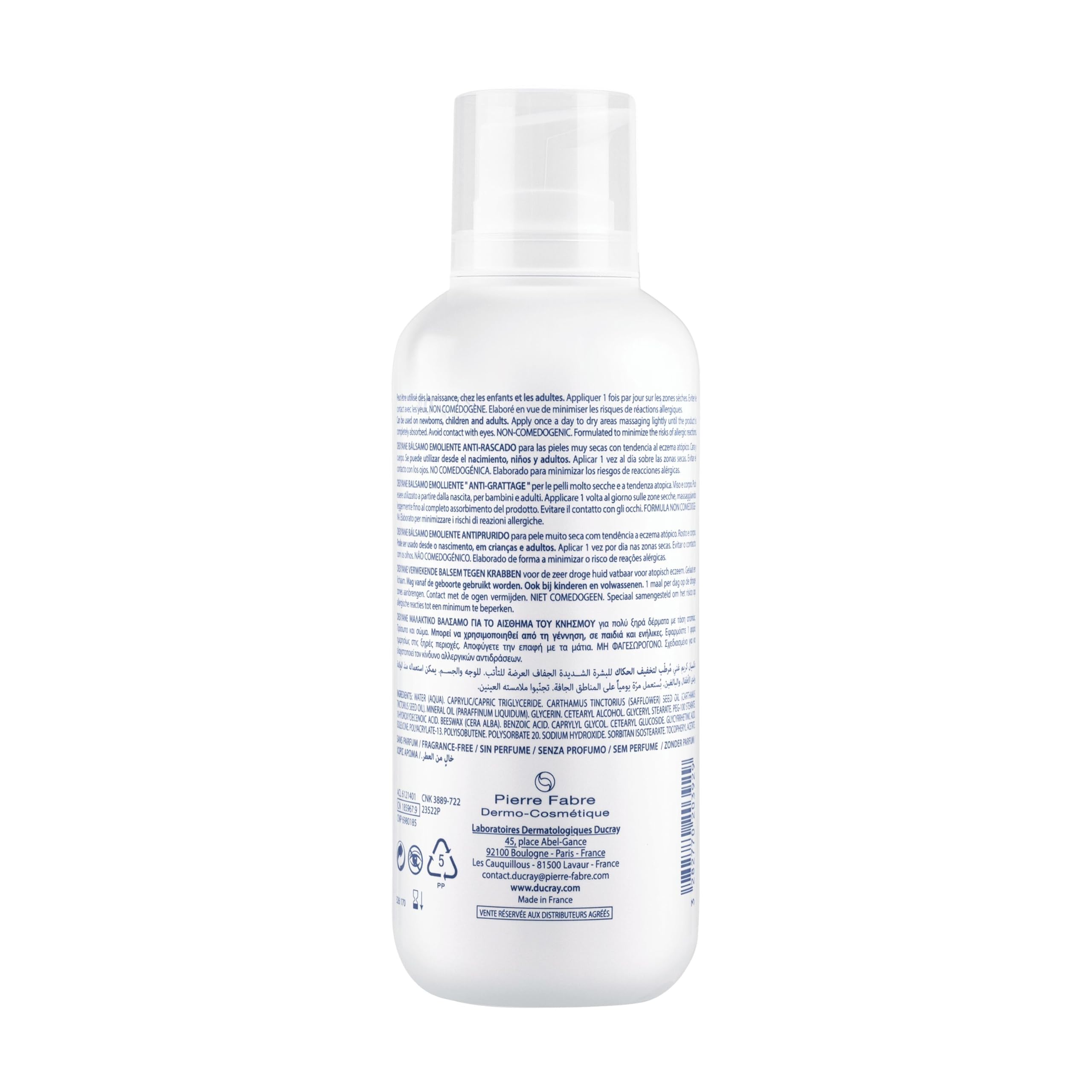 Ducray Dexyane Balm Atopik Ciltlere Özel Nemlendirici Balsam (400 ml)