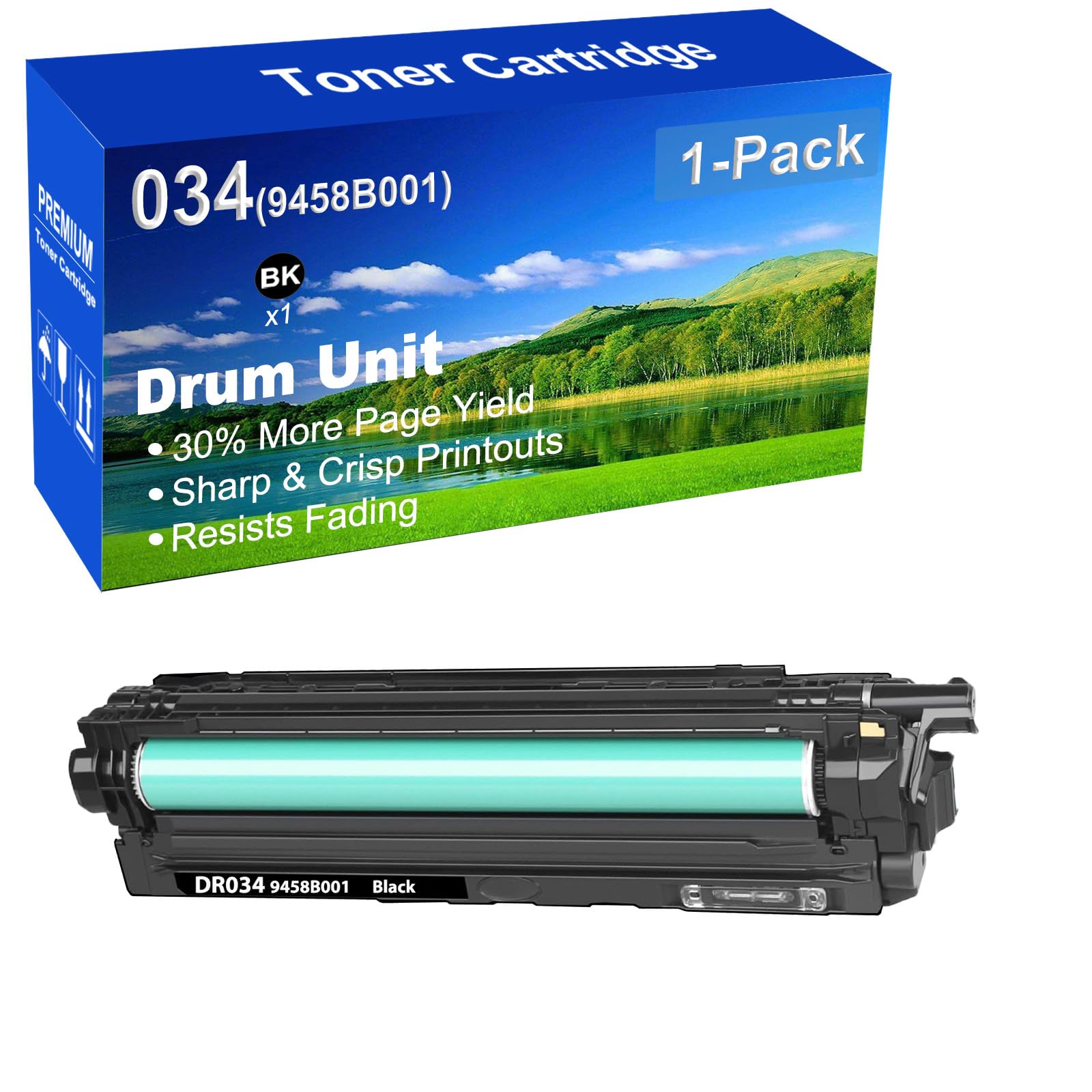 Imaging Unit Canon Genuine 034 Yellow Drum Cartridge Compatible