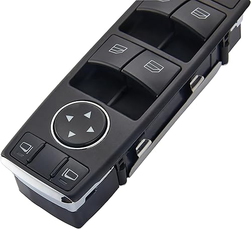 Miniatura 5 de Interruptor de ventana eléctrica para Mercedes-Benz C230, C250, C300, C350, C63 AMG, E350, E550, E63 AMG, GLK350 2007-2013. Interruptor principal de