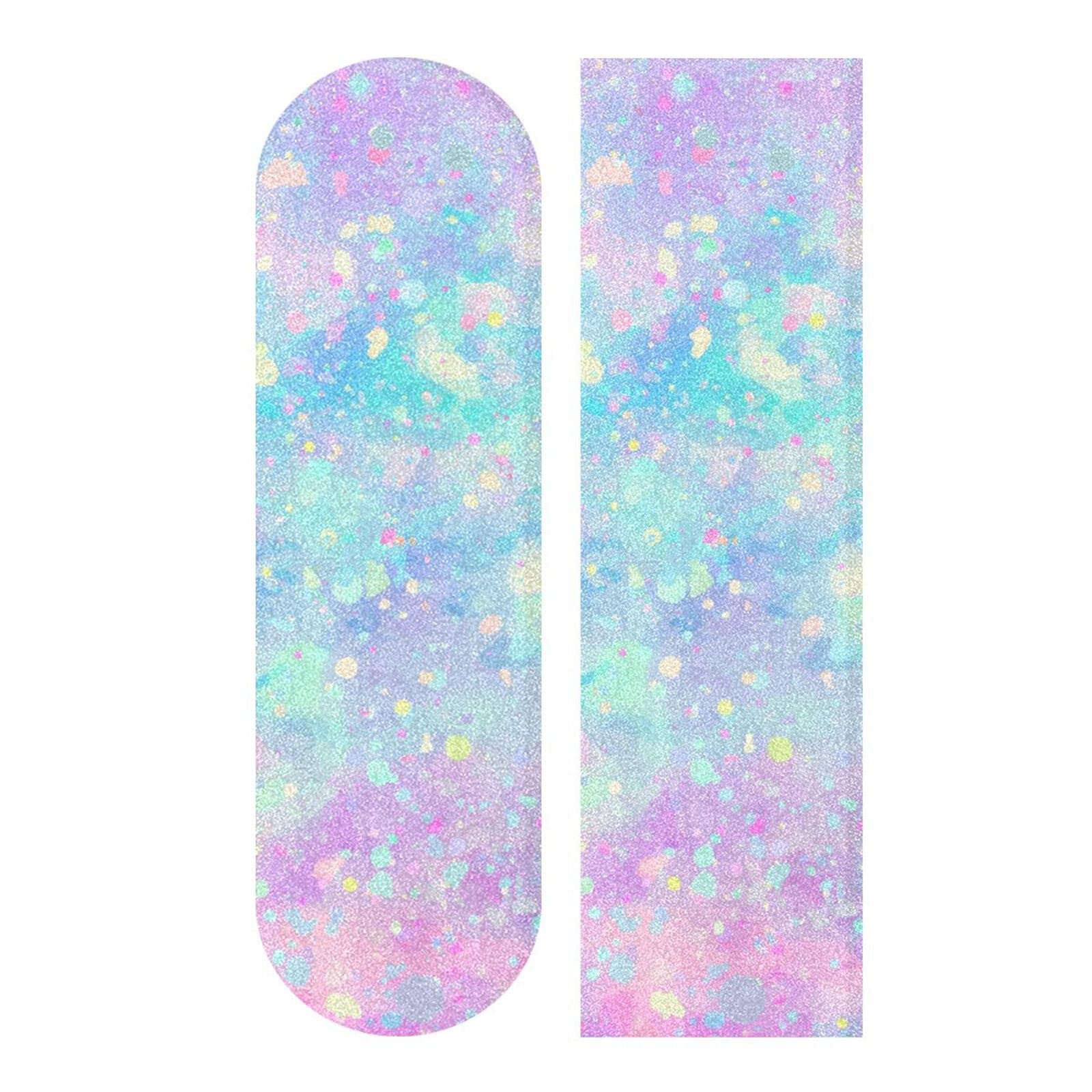 SDMKA Unicorn Rainbow Mesh Skateboard Grip Tape 9