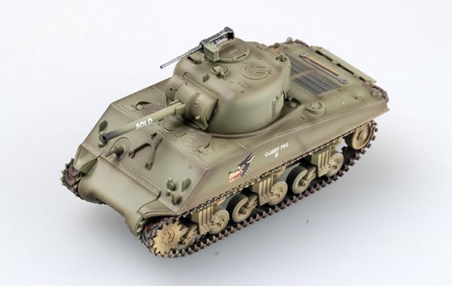 Amazon | 1/72 完成品 36256 M4A3W シャーマン 第43歩兵師団