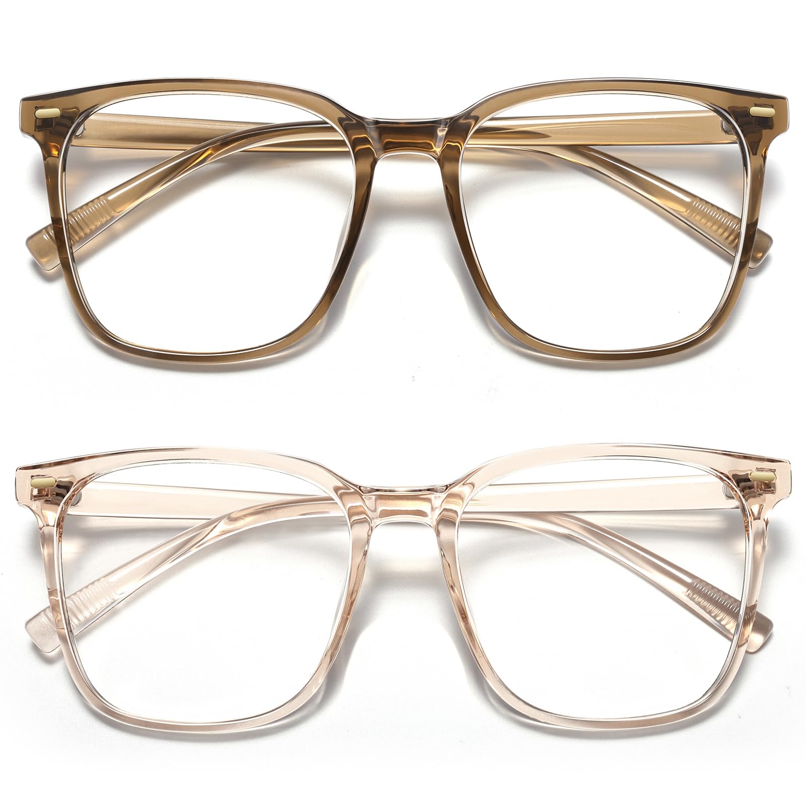 Oversized Square Blue Light Blocking Glasses