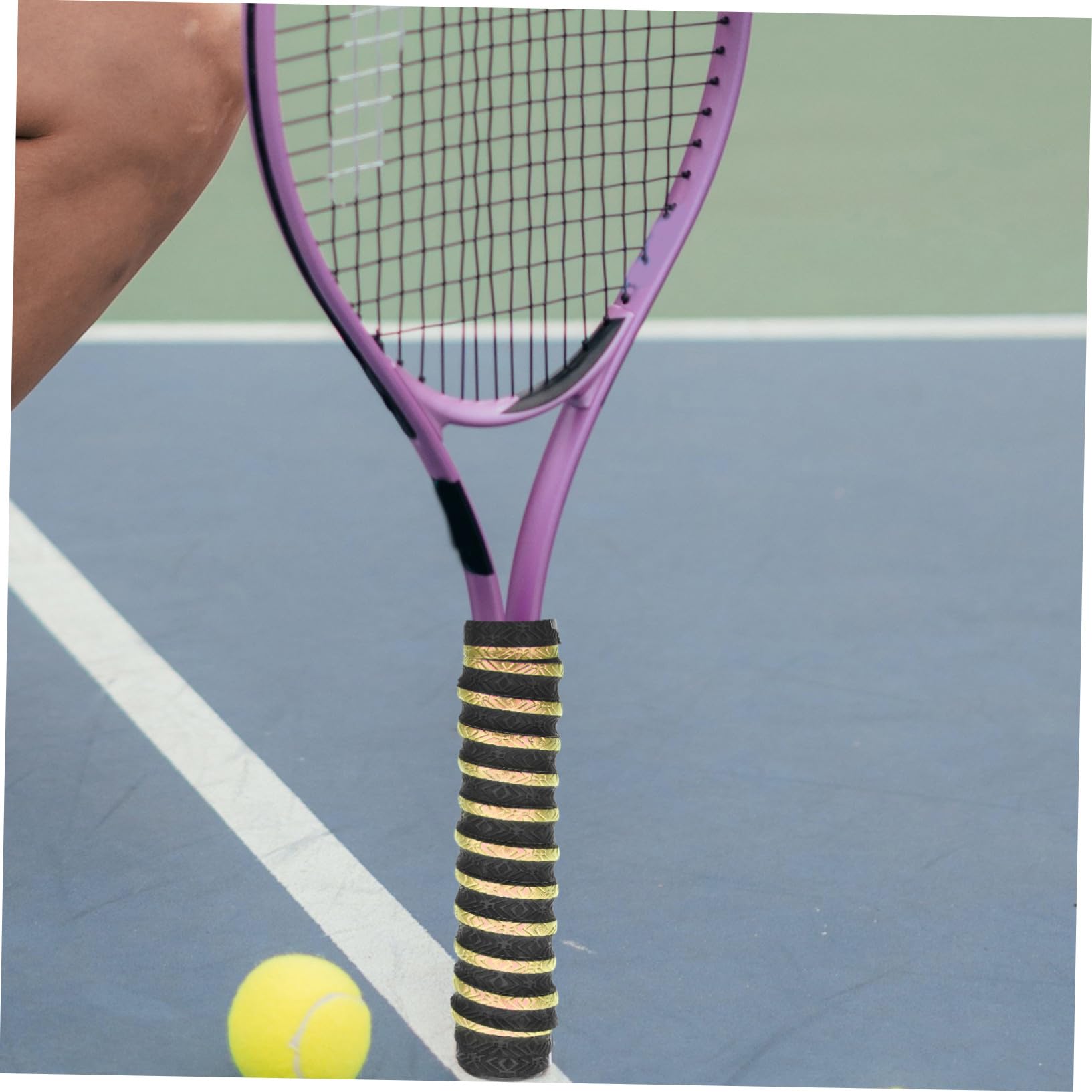 Sosoport avvolgimento della Canna da Pesca Racchetta di Badminton Nastri Antiscivolo per Racchette Tennis Impugnatura per Racchetta da Badminton Portatile overgrip da Tennis