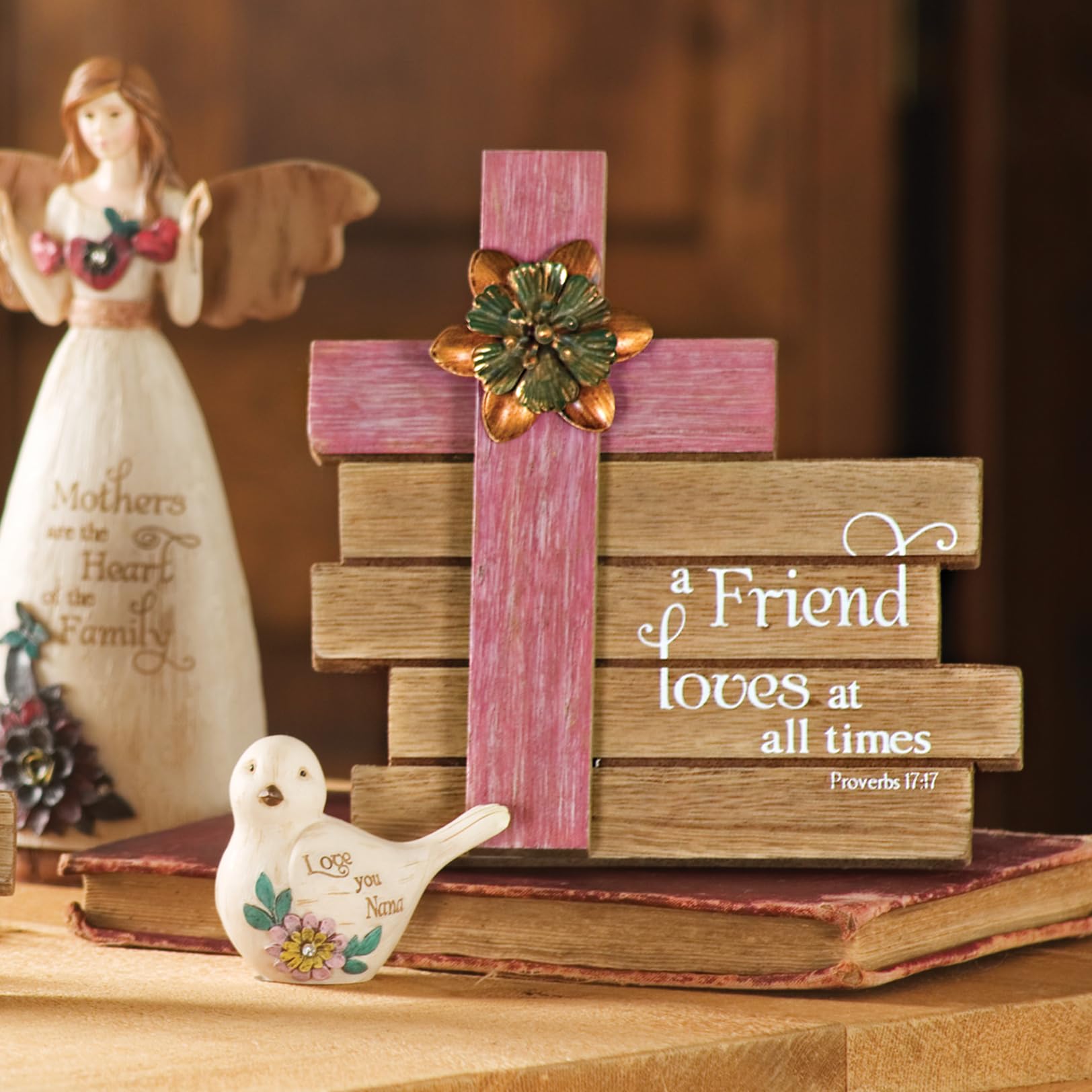 Pavilion Gift Company 41072 Love You Nana Bird Figurine, 2-1/2 x 2", White