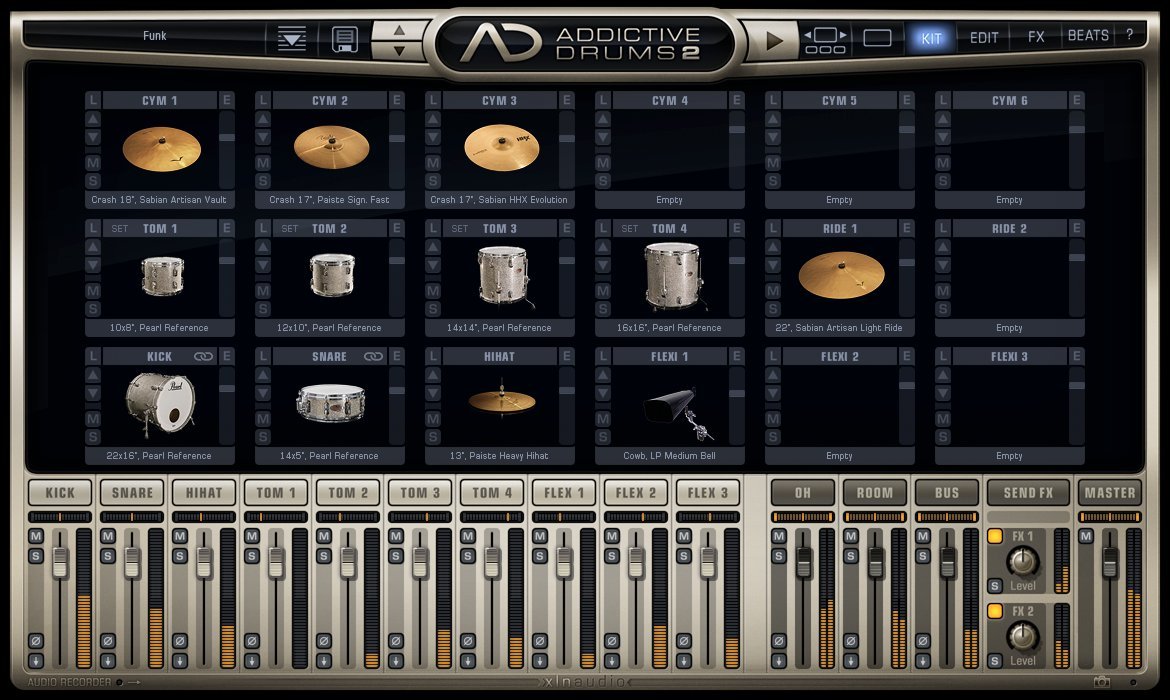 Amazon.co.jp: XLN Audio Funk Addictive Drums 2 専用拡張音源 : 楽器