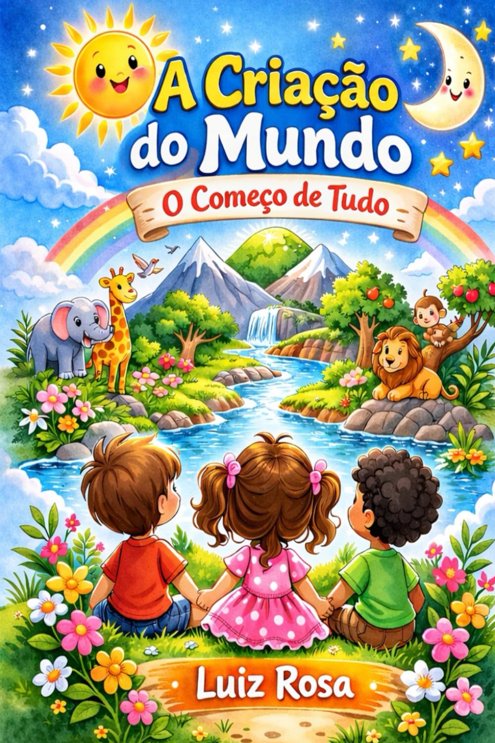 A Criação do Mundo – O Começo de Tudo: Uma linda história bíblica para pequenos corações (Pequenos Corações – Histórias Bíblicas Ilustradas)