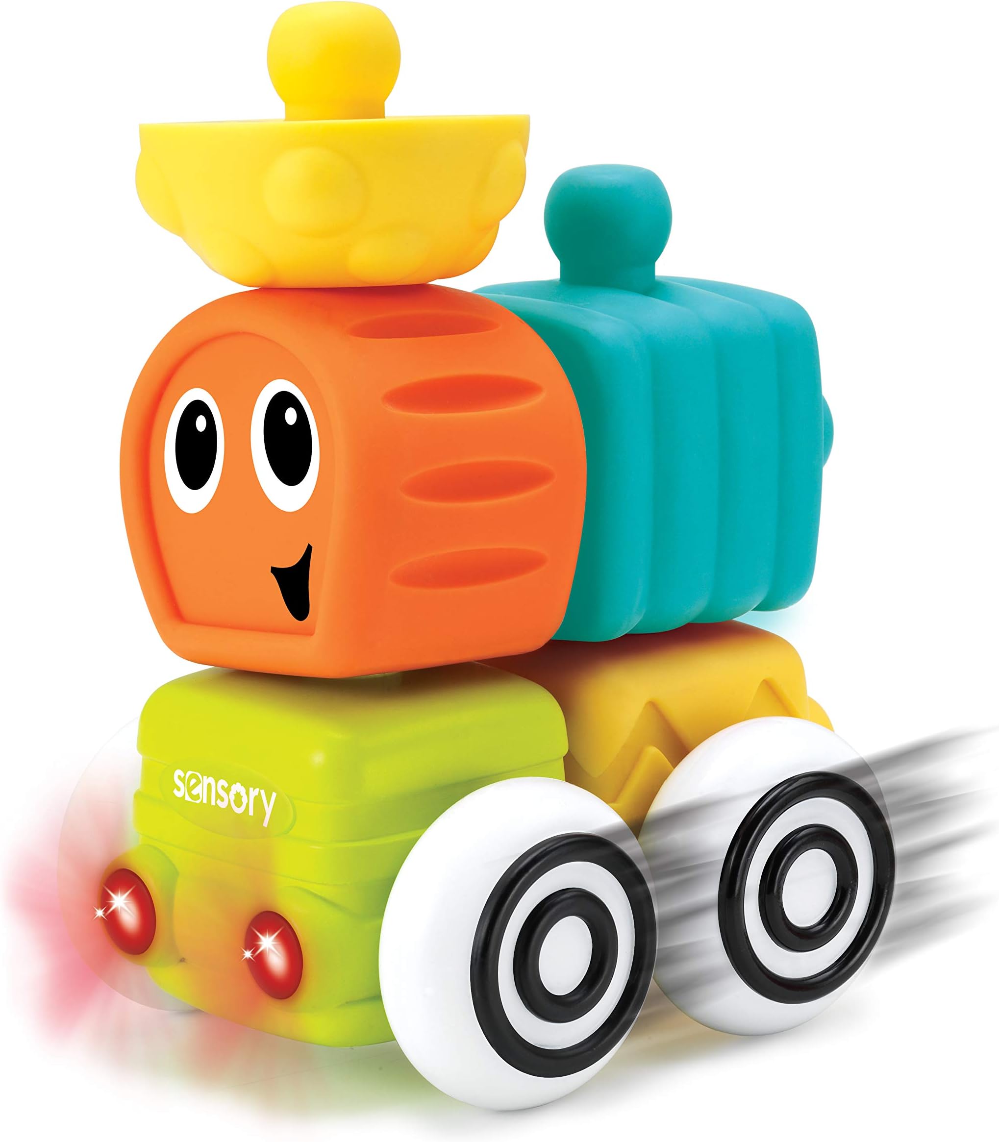 Infantino Sensory Plug and Roll Multi Blocks Set