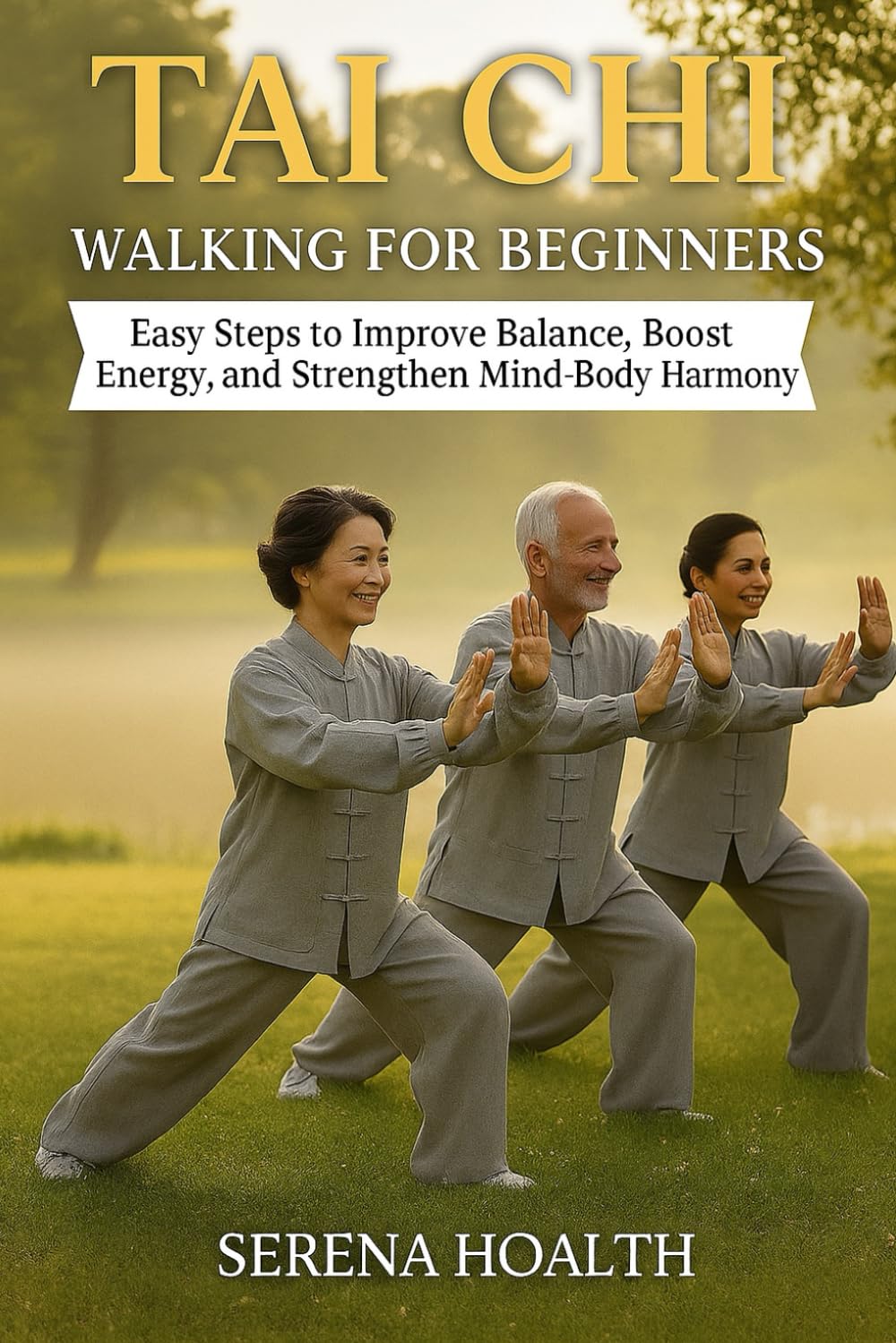 TAI CHI WALKING FOR BEGINNERS: Easy Steps to Improve Balance, Boost Energy, and Strengthen Mind-Body Harmony