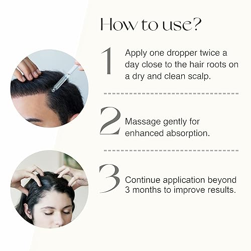 Miniatura 5 de Nourish Mantra Suero avanzado para el crecimiento del cabello, 1.7 fl oz, con Redensyl, Anagain, Procapil y Capilia Longa para el control de caídas