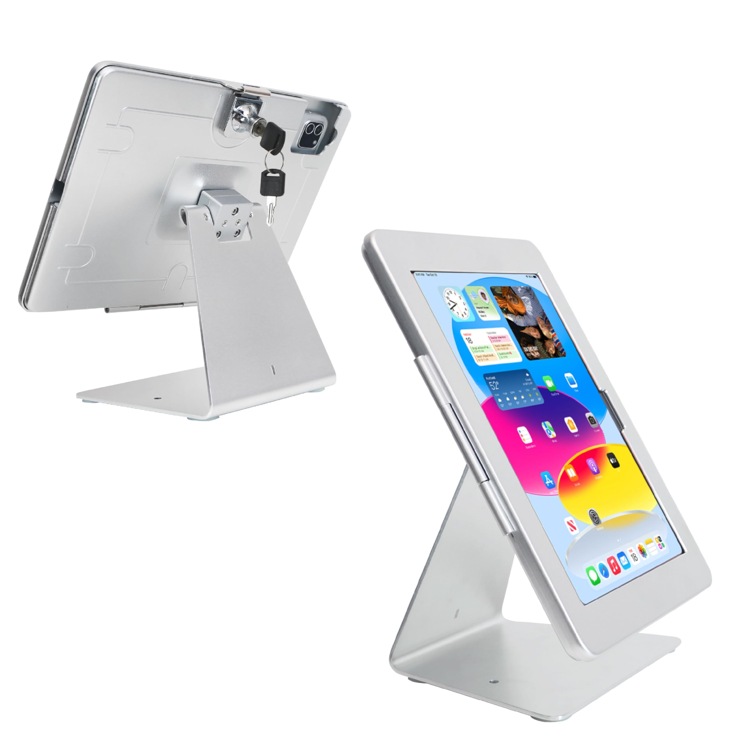 Amazon.com: DDSHOW Desktop Anti-Theft Security Kiosk Stand Holder