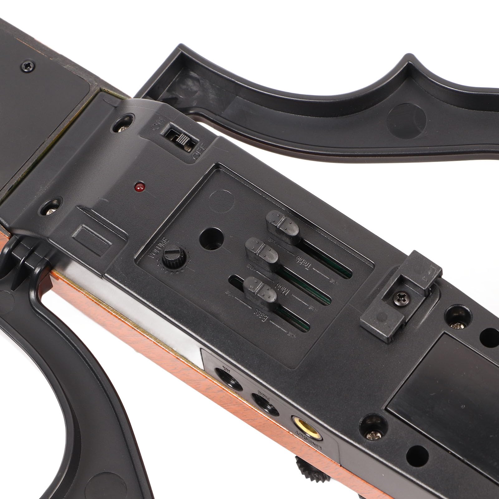 Violino Elettrico Silenzioso 4/4 Strumento Portatile Leggero per Esercitazioni Silenziose Set in Acero in Fibra di Carbonio