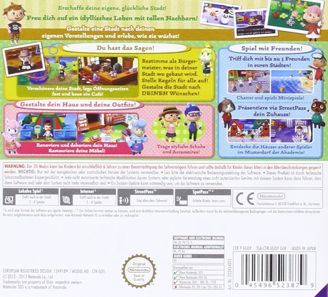 3DS Animal Crossing: New Leaf: (ohne Altersangabe)