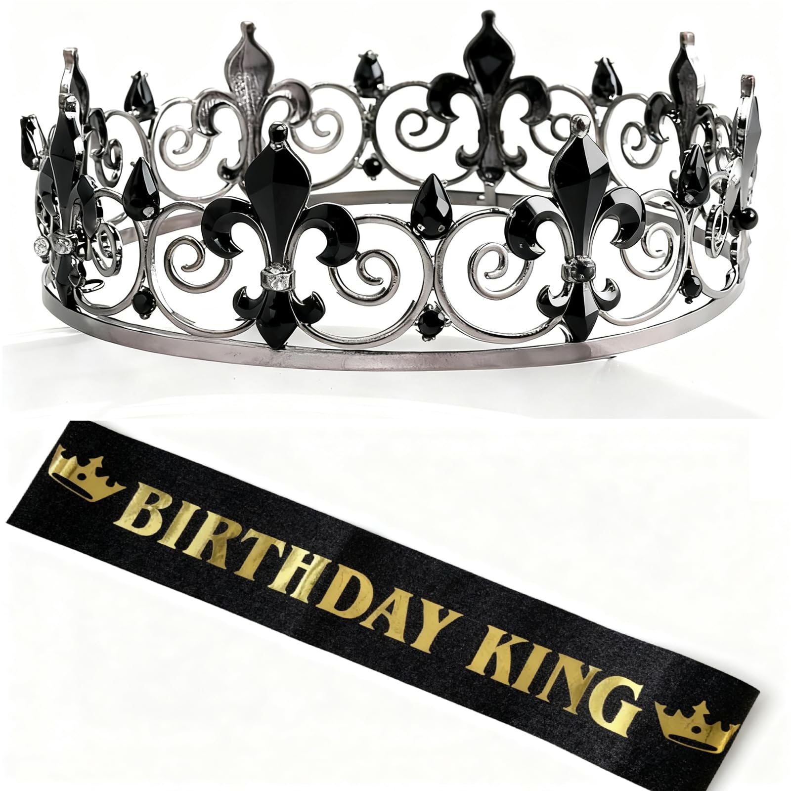 KING CROWN キングクラウン 万年筆 18K 750 ブラック Amazon.co.jp: LKBBC 誕生日 キングクラウンとサッシュ 男性用