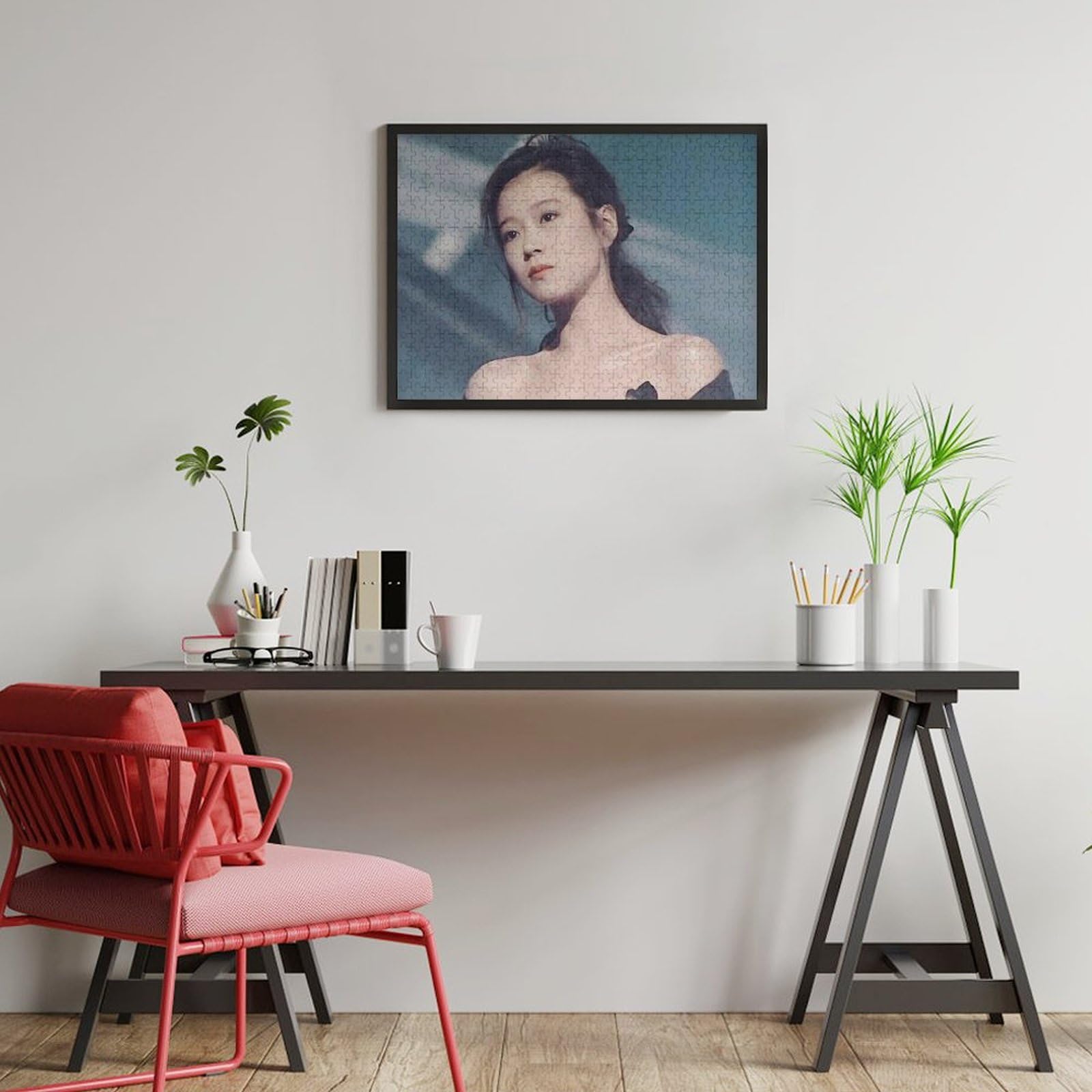 Amazon.co.jp: 中森明菜 ジグソーパズル 木製で環境にやさしく 無臭