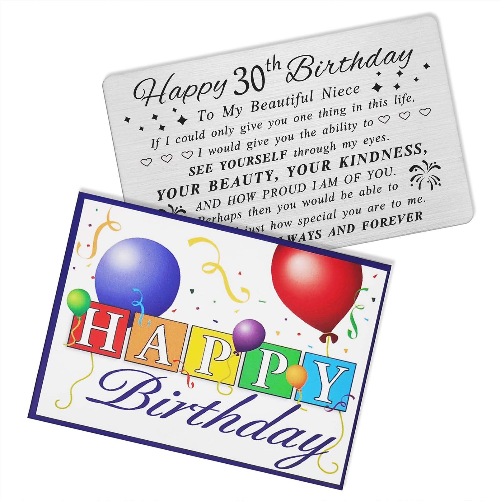 Biglietto Di Compleanno Per Nipote Con Lamina Oro – Elegante, Design Floreale, 127x178 Mm, Per 18° 21° 25° 30° Compleanno - 2