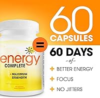 Vista 2 de Suplemento dietético de energía instantánea, 60 cápsulas