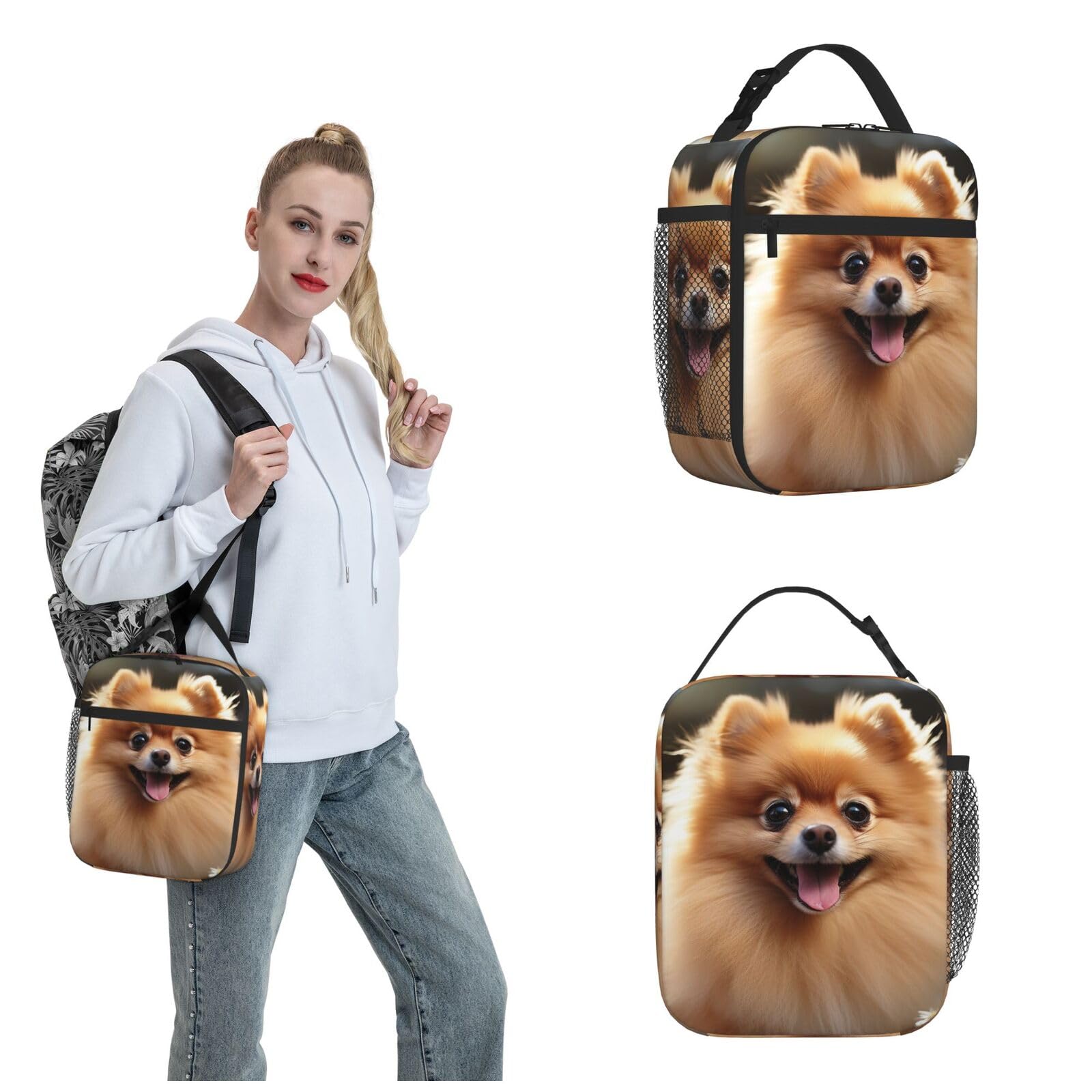 ポメラニアン︎︎︎︎❤︎保冷バッグ︎︎︎︎❤︎ランチバッグ Amazon.co.jp: ポメラニアン 犬用ランチバッグ 女性用 断熱ランチ