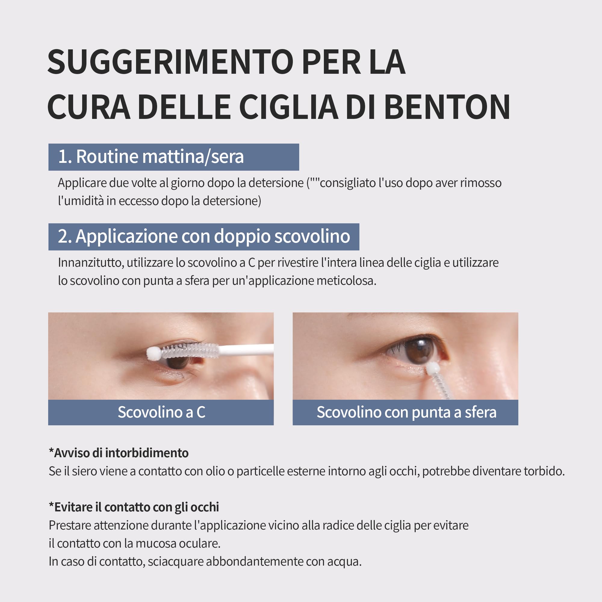 BENTON HONEST Eyelash Serum - Siero per ciglia per la cura della pelle coreana con acido ialuronico e peptidi | Siero per la crescita delle ciglia e delle sopracciglia (10 ml)