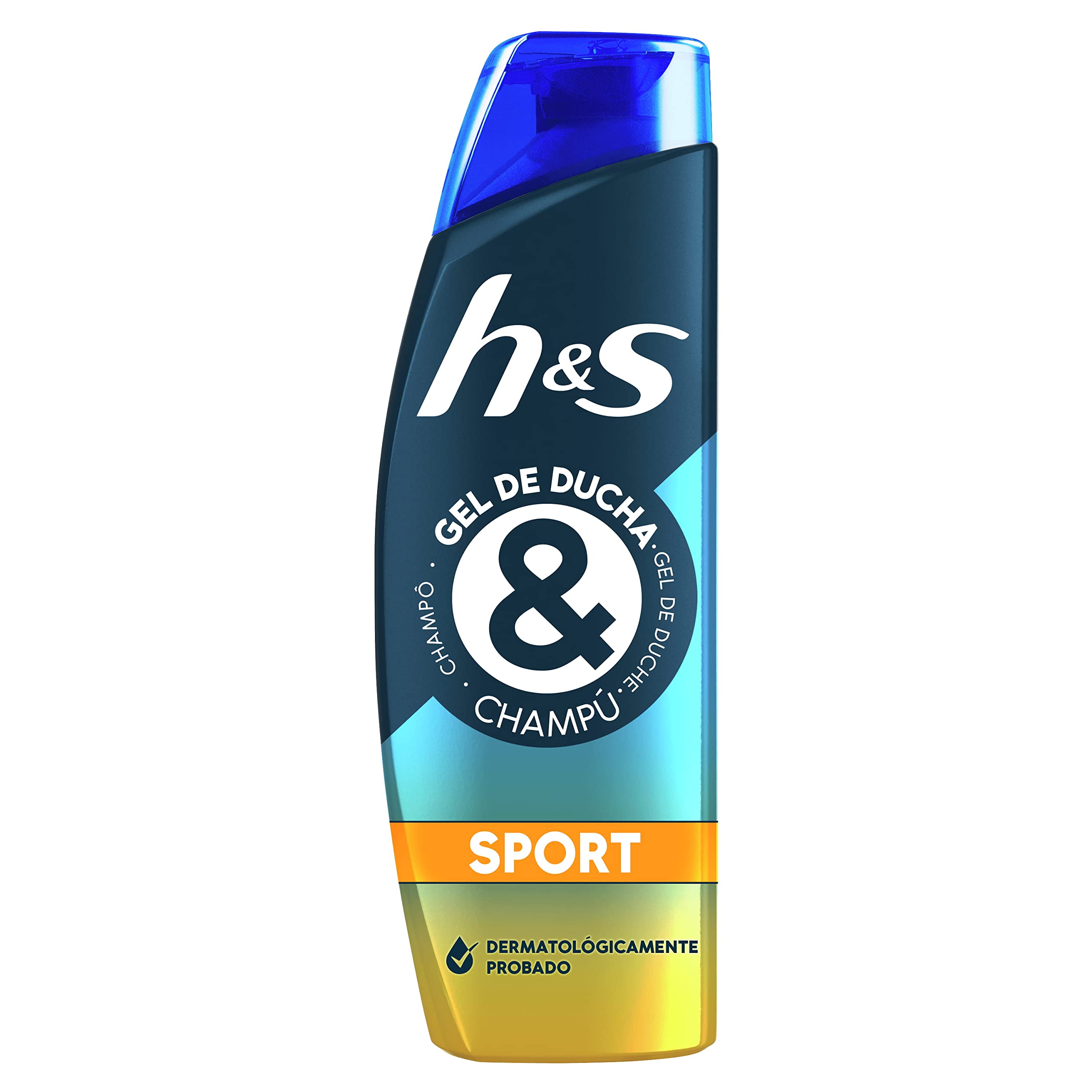 H&S Anticaspa Champú Y Gel De Ducha 300ml Para Hombre, Frescor de Jengibre