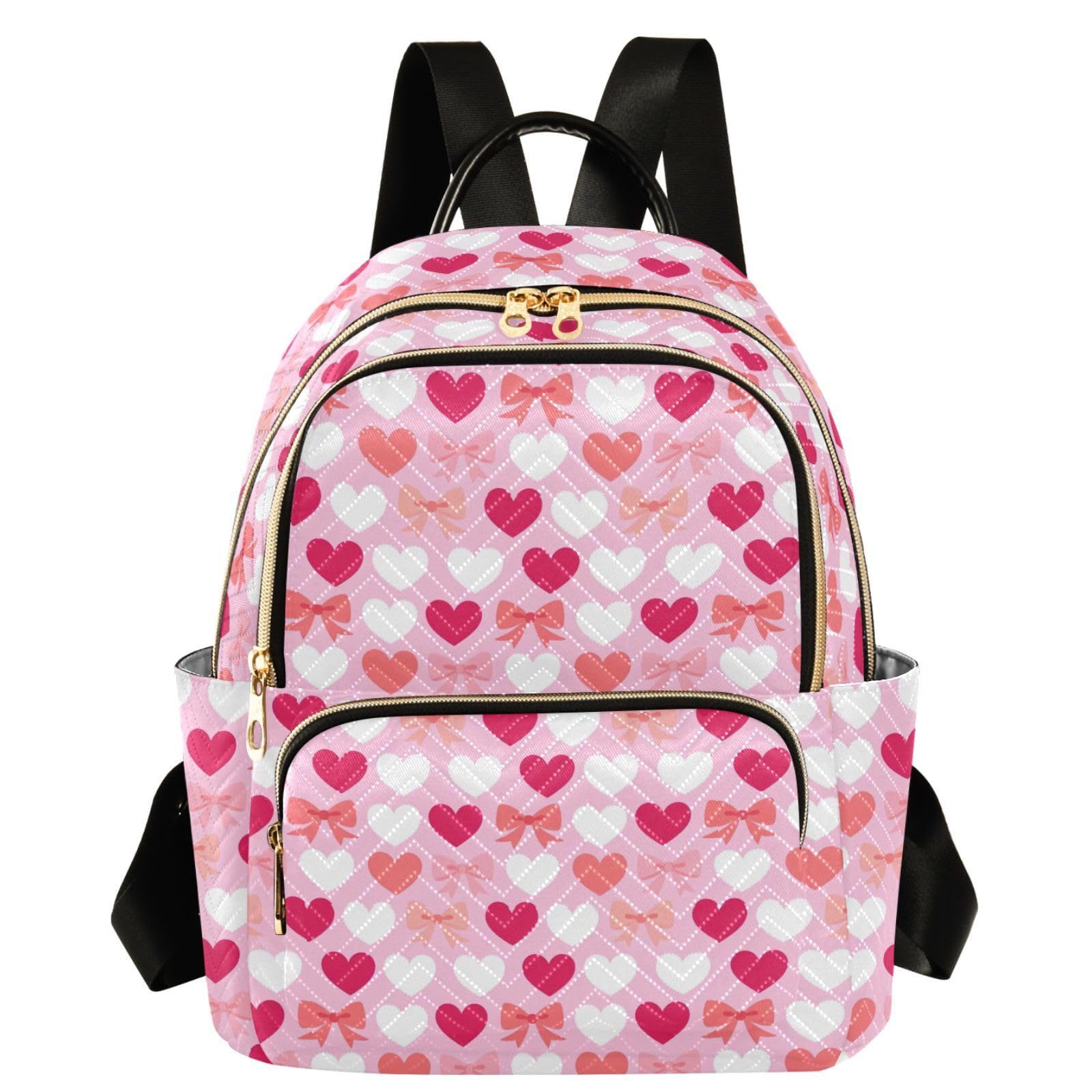 Mochila pequeña con múltiples bolsillos para mujer: soluciona el desorden diario 8