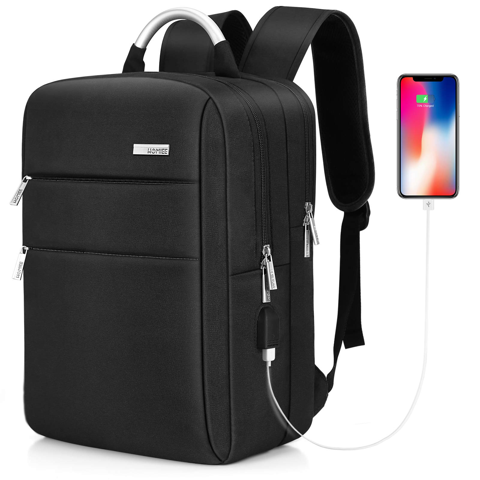3 way usb charging backpack