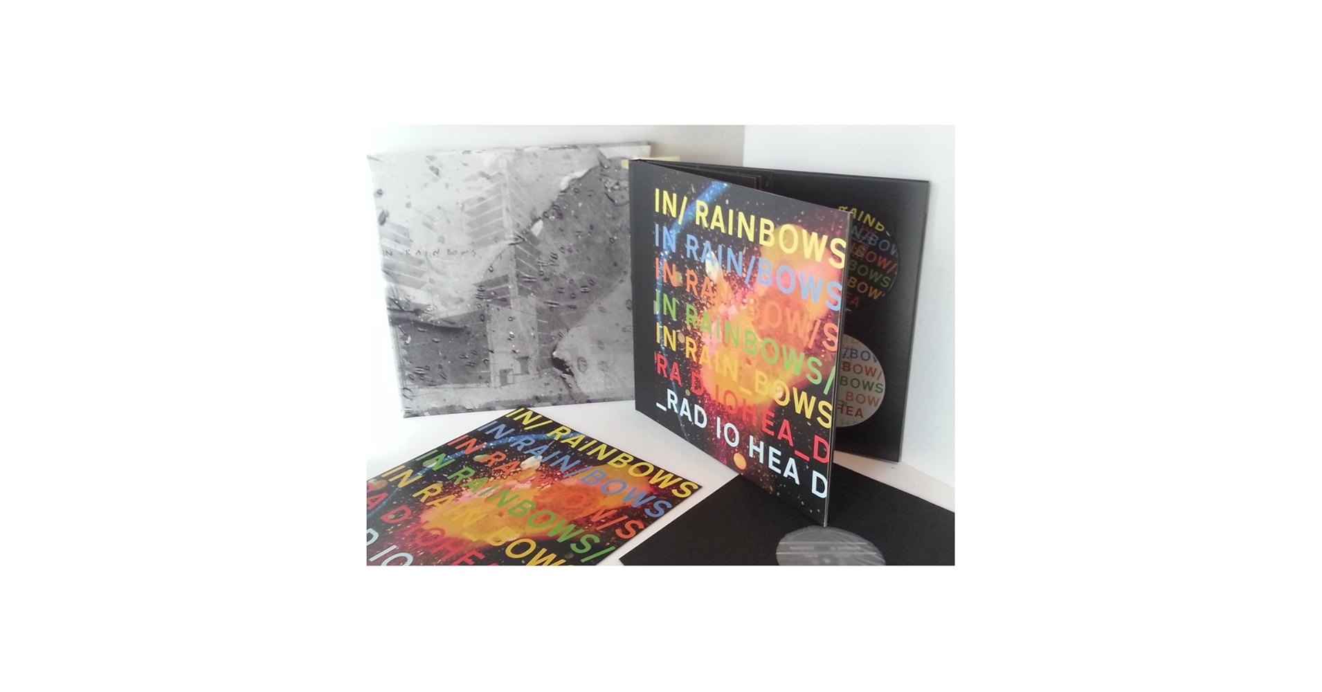 限定版　RADIOHEAD in rainbows, box set, UNBOXING In Rainbows Radiohead Unboxing Box Set Vinyl