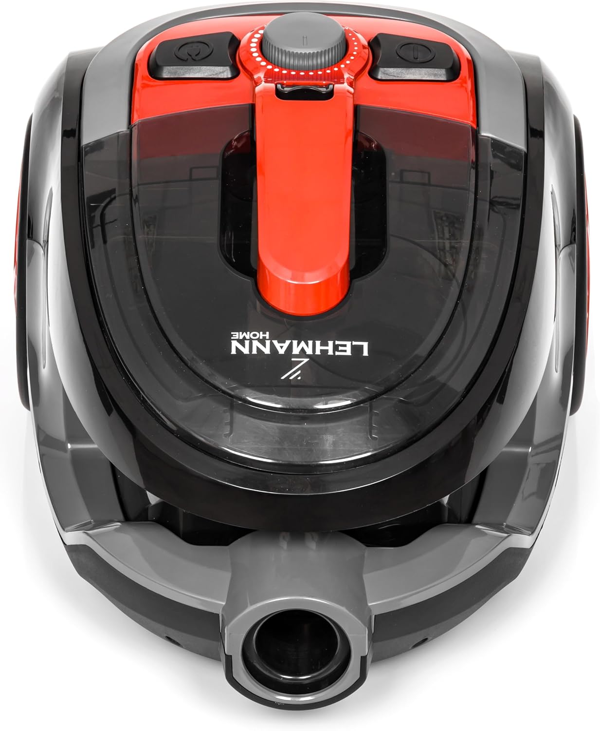 Diagram showing dimensions of the Lehmann Typhoon vacuum cleaner