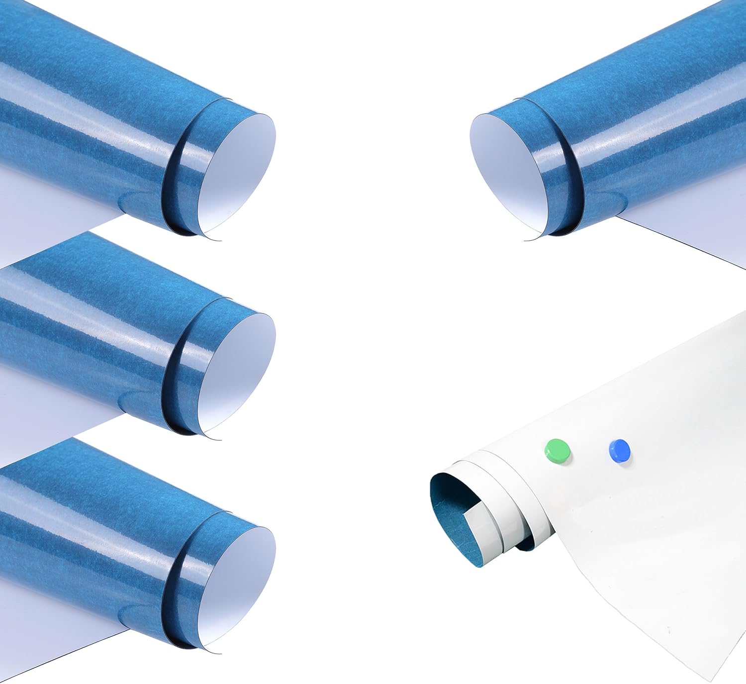 TUKAiAKUT 5 pcs Ferrous Sheet Self Adhesive, Receptive Board