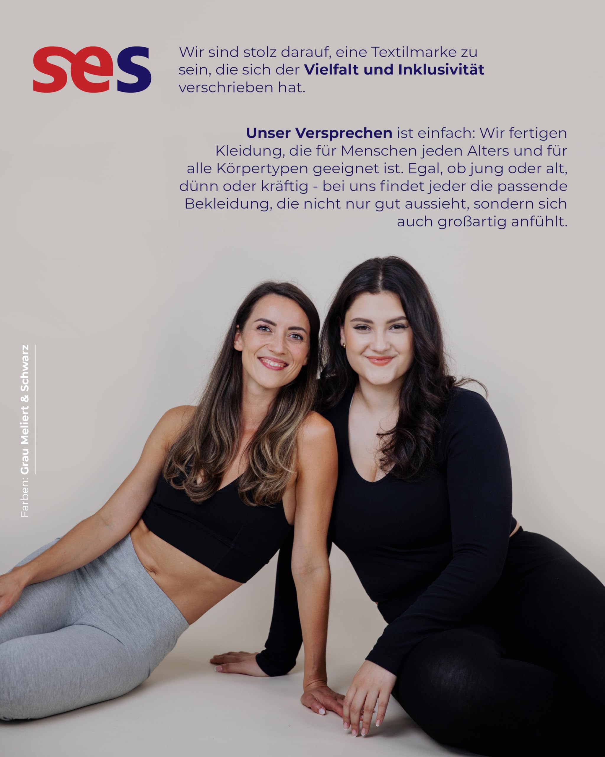 SES Leggings Donna Confezione da 2 Cotone