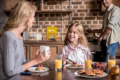 Miniatura 6 de Think Eat Live - Mezcla de panqueques y waffles hecha de harina de semillas de girasol, sin gluten, baja en carbohidratos, alta proteína y fibra,