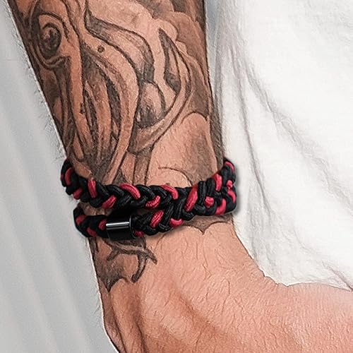 Miniatura 7 de Lazos trenzados para el cabello para hombres, para moños, rizados, gruesos, densos, elásticos para el cabello para chicos, sin daños y arrugas,