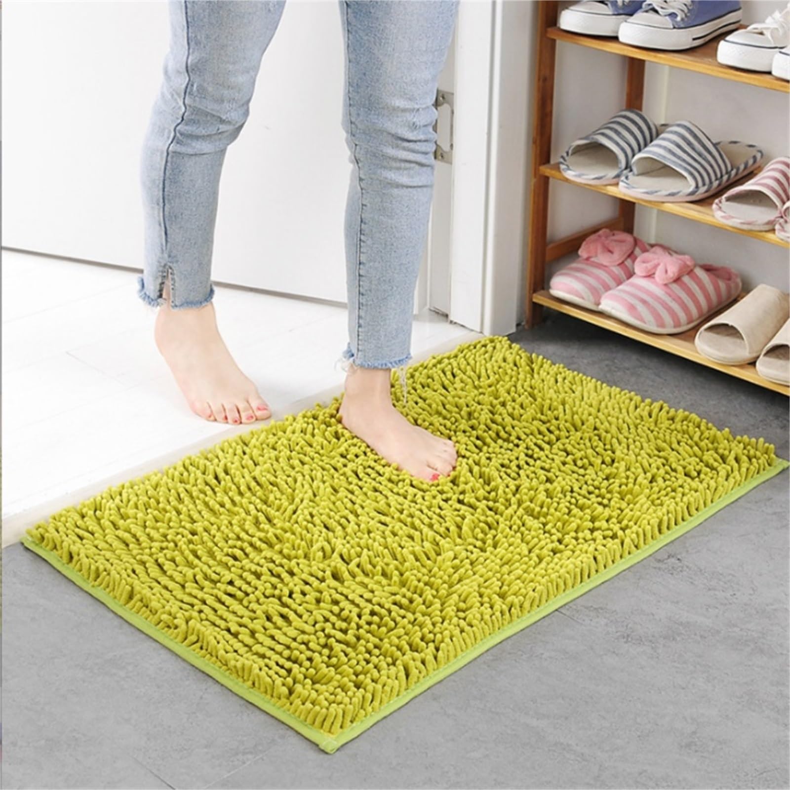 Tappeto Ingresso Zerbini Tappetino da Bagno Tappetino D'ingresso Tappetini Per Interni Per Porta D'ingresso Zerbino Per Carichi Pesanti Tappetino Antiscivolo Per Bagno Zerbino Ingresso ( Color : 6 , S