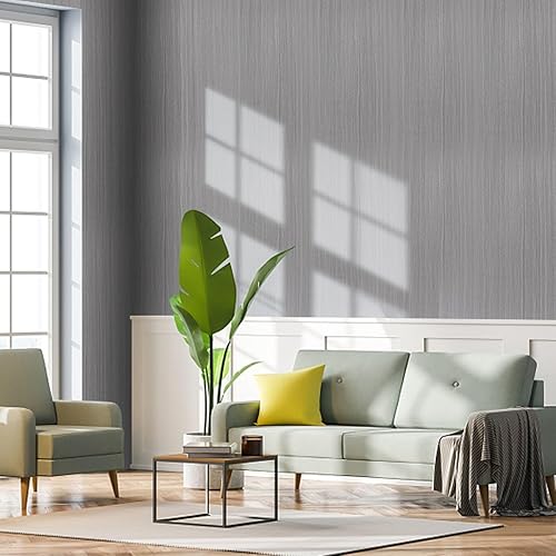 Miniatura 55 de Arthome - Papel tapiz para despegar y pegar, contacto de madera negra, papel tapiz negro, papel tapiz autoadhesivo y extraíble para encimera, Negro